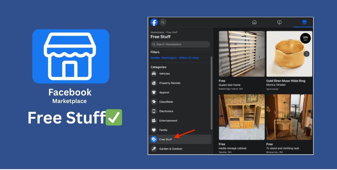 Facebook Marketplace: Free Stuff in Your Area 